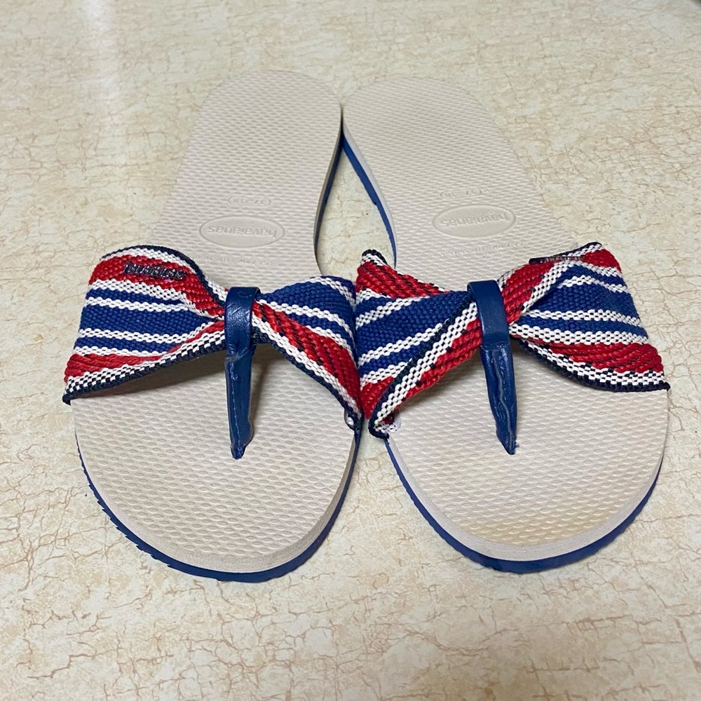 Havaianas St. Tropez Red, White & Blue Women's Sandals